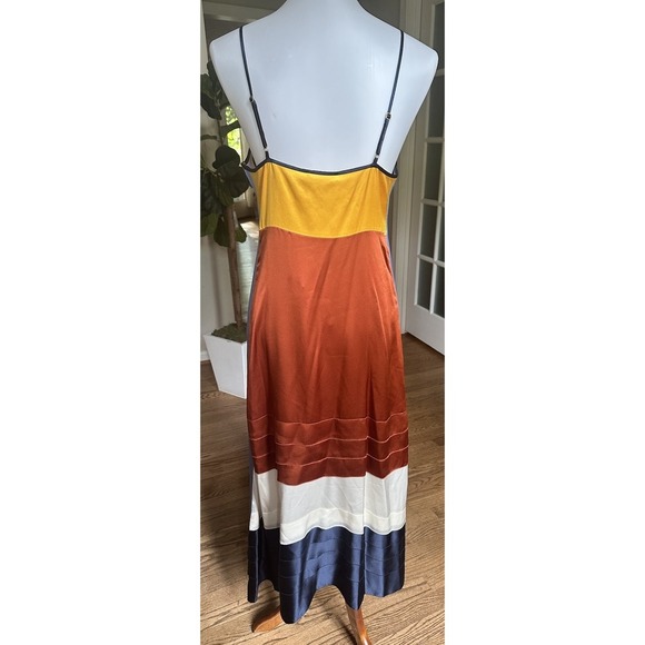 TORY BURCH SASHA LUXURY SILK MAXI DRESS , SIZE 8/RETAIL $798 - Picture 8 of 9